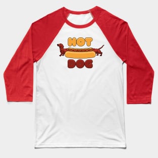 Hot dog Baseball T-Shirt